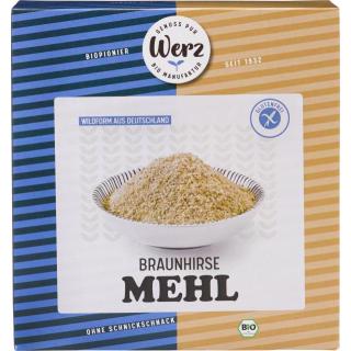 Werz Braunhirse gemahlen, 1 kg Packung