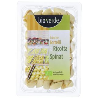 Frische Tortelli mit Ricotta & Spinat