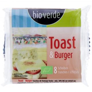bio-verde Toast Käse in Scheiben 150 gr Packung