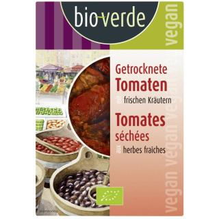 bio verde Getrocknete Tomaten, gekräuter, 130 gr S
