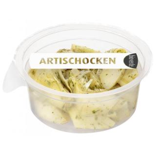 Artischocken mariniert, mit frischen Kräutern