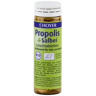 Hoyer BIO Propolis & Salbei, 60 Lutschtabletten