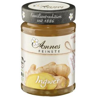 Annes Ingwer Konfitüre extra, 225 gr Glas