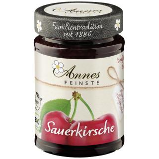 Annes Sauerkirsch Konfitüre extra, 225 gr Glas