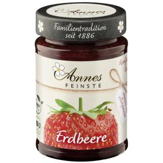 Annes Erdbeer Konfitüre extra, 225 gr Glas