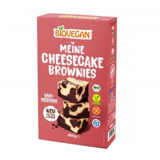 Biovegan Meine Cheesecake Brownies, 480 gr Packung