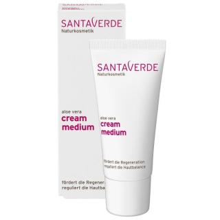 Santaverde Aloe Vera Creme medium, 30 ml Tube