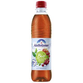 Adelholzener Apfel-Trauben Schorle, 0,5 ltr PET-Pf