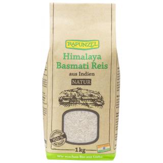 Rapunzel Echter Basmati Reis, natur, 1 kg Packung