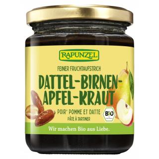 Rapunzel Dattel-Birnen-Apfel-Kraut, 300 g Glas