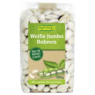 Rapunzel Weisse Jumbo Bohnen, 500 gr Packung