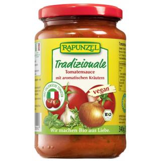 Rapunzel Tomatensauce tradizionale, 340 gr Glas