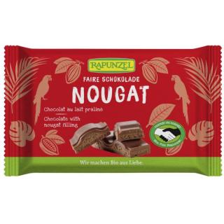 Rapunzel Nougat Cristallino Schokolade HiH, 100 gr