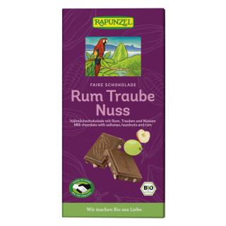 Rapunzel Rum-Trauben-Nuß-Schokolade, 100 gr Stück