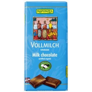 Rapunzel Vollmilch-Rapadura-Schokolade, 100 gr Stü