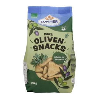 Sommer Scrocchi mit Oliven und Herbes de Provence,