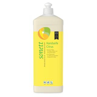 Sonett Handseife Citrus, 1 ltr Flasche
