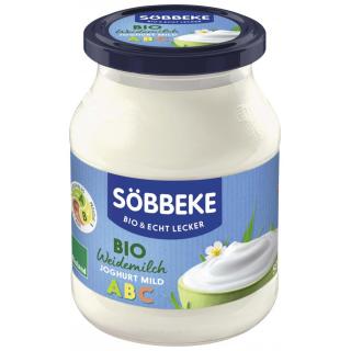 Söbbeke ABC-Joghurt aktiv natur, 500 gr Glas gerüh