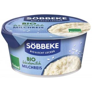 Söbbeke Milchreis Natur, 150 gr  Becher ohne Arome