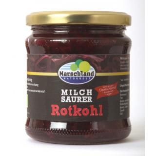Rotkohl fermentiert