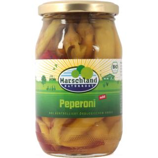 Marschland Peperoni mild, 320 gr Glas (150gr)