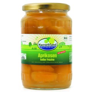 Marschland Aprikosen, 720 ml Glas