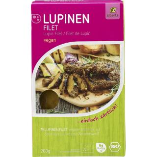 Alberts Lupinen Filet, 200 gr Packung