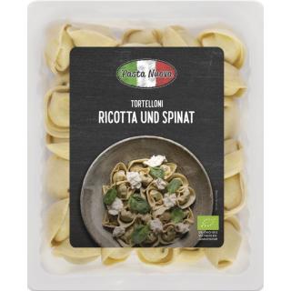 Frische Tortelloni mit Ricotta-Füllung