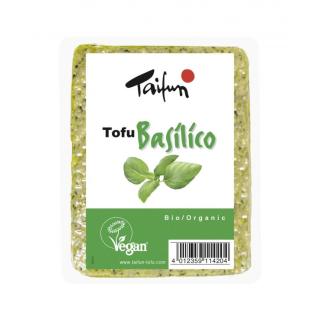 Taifun Tofu mit Basilikum, 200 gr Packung mit erle
