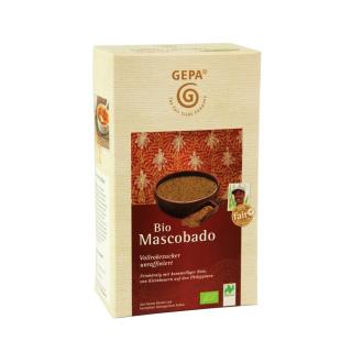 Gepa Bio Vollrohrzucker Mascobado, 1 kg Packung
