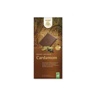 Gepa Kardamom, 100 gr, Feine Vollmilchschokolade 3