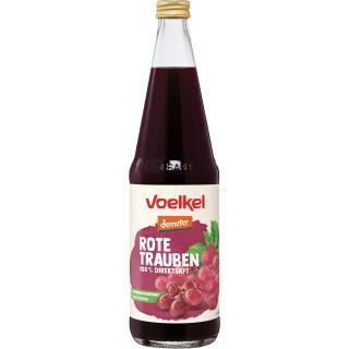 Voelkel Traubensaft rot, 0,7 ltr Flasche