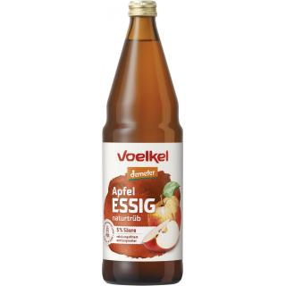 Voelkel Apfelessig naturtrüb, 0,75 ltr Flasche