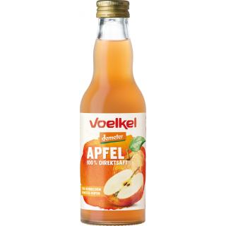 Voelkel Apfelsaft naturtrüb, 0,2 ltr Flasche