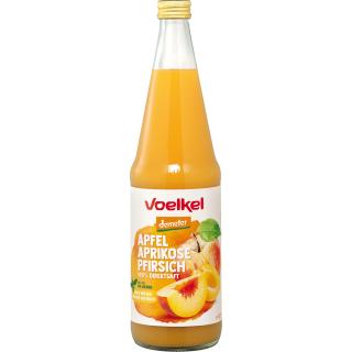 Voelkel Aprikosen & Pfirsich, 0,7 ltr Flasche