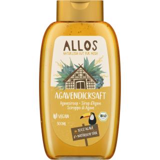 Agavendicksaft inder Spenderflasche