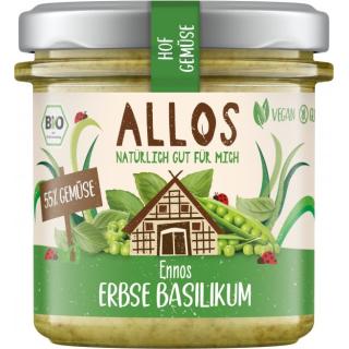 Hotgemüse Erbse Basilikum