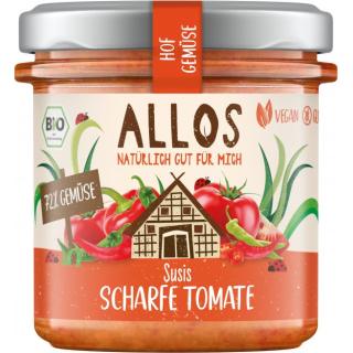 Allos Hofgemüse Susi`s Tomate scharf, 135 gr Glas
