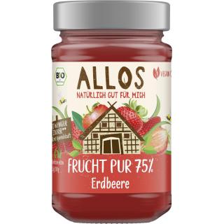Allos Frucht pur Erdbeere