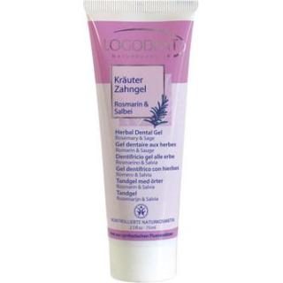 Logodent Kräuterzahngel Rosmarin-Salbei, 75 ml Tub