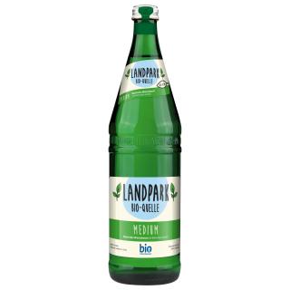 Landpark Bio-Quelle Medium, 0,75 Flasche