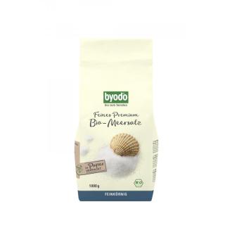 Byodo Atlantik Meersalz, fein, 1 kg Packung