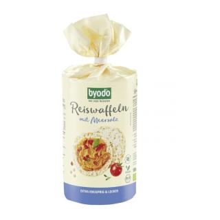 Byodo Reiswaffeln mit Meersalz, 100 gr Packung