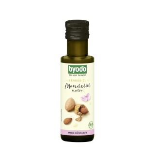 Byodo Mandelöl nativ, 100 ml Flasche