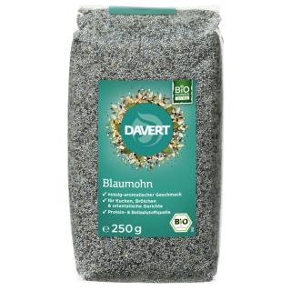 Davert Mohn, Türkei, 250 gr Packung