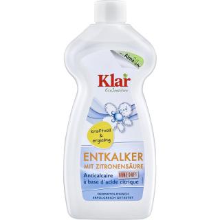 Klar Zitronensäure-Kalklöser, 500 ml Flasche