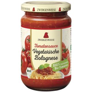 Zwergenw Vegetarische Bolognese, 350 gr Glas