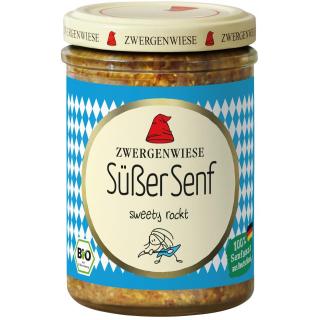 Zwergenw Süßer Senf, bayerisch, 160 ml Glas