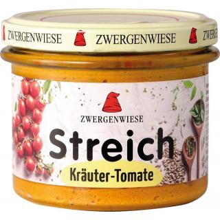 Zwergenw Kräuter Tomate Streich, 180 gr Glas