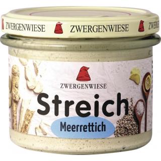 Zwergenw Meerrettich Streich, 180 gr Glas